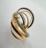 "Braid of Elegance" Ring Hand-Made in Italy