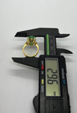 Rare "Jelly Bean" Natural Jade Ring by Kupfer Design