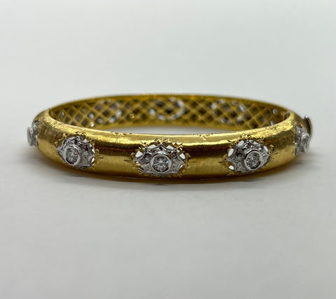 Milano - 18K Yellow Gold Diamond Insert