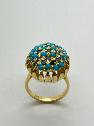"Summer Bloom" Ring by Kupfer Design