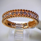 Kupfer Jewelry Rose Gold Diamond "Beaded" Ring by Kupfer Design - Kupfer Jewelry - 2