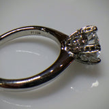 Ritani Engagement Ring in Platinum by Ritani (Mounting ONLY) - Kupfer Jewelry - 4