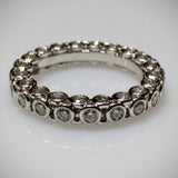 Kupfer Design Wedding Band in 18kt White Gold by Kupfer Design - Kupfer Jewelry - 1